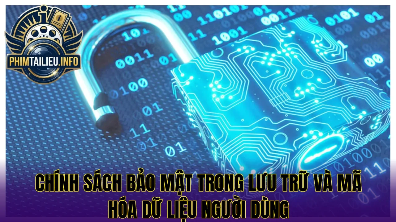 Chính sách bảo mật trong lưu trữ và mã hóa dữ liệu người dùng
