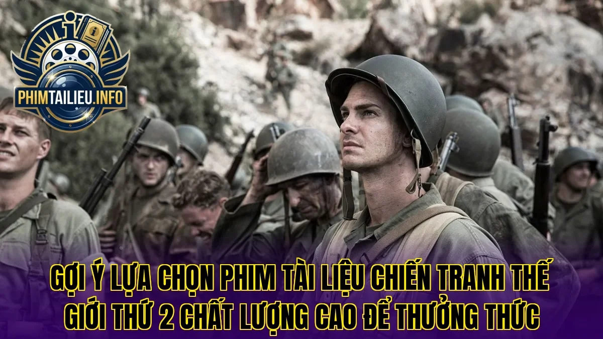 Gợi ý lựa chọn phim tài liệu chiến tranh thế giới thứ 2 chất lượng cao để thưởng thức
