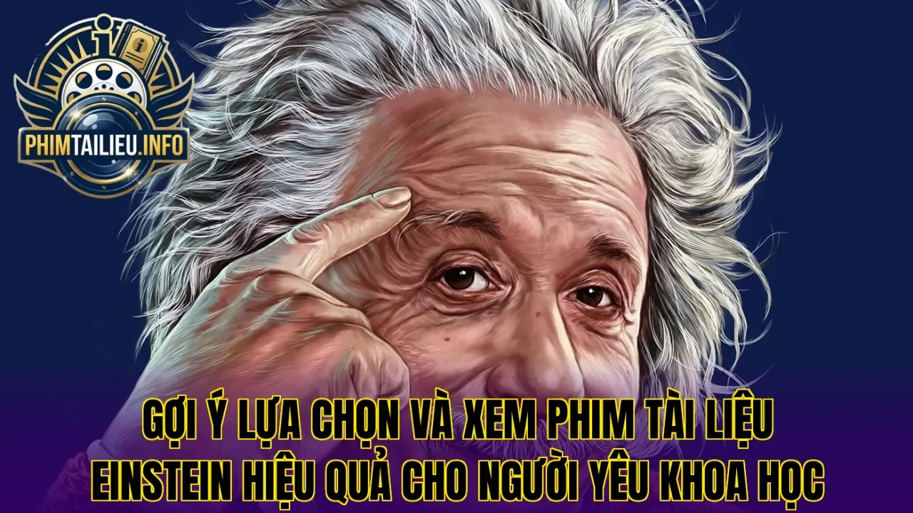Gợi ý lựa chọn và xem phim tài liệu Einstein hiệu quả cho người yêu khoa học