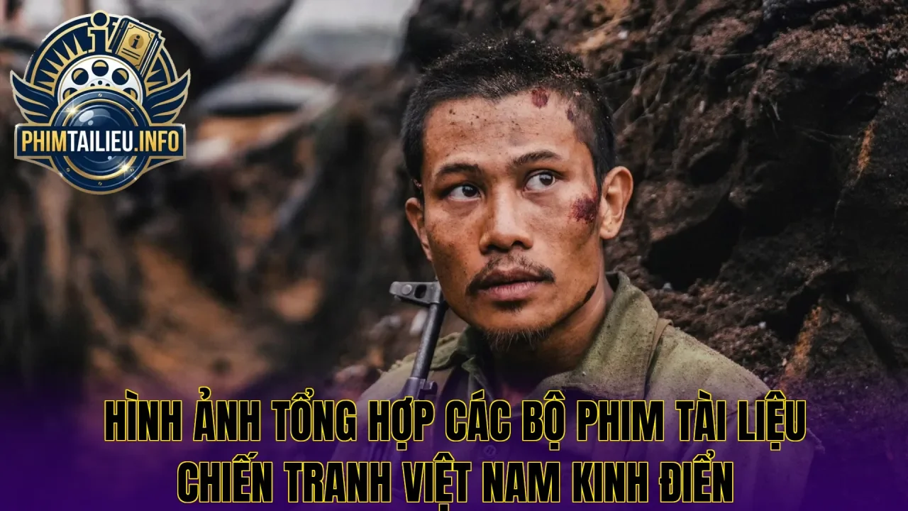 Hình ảnh tổng hợp các bộ phim tài liệu chiến tranh Việt Nam kinh điển