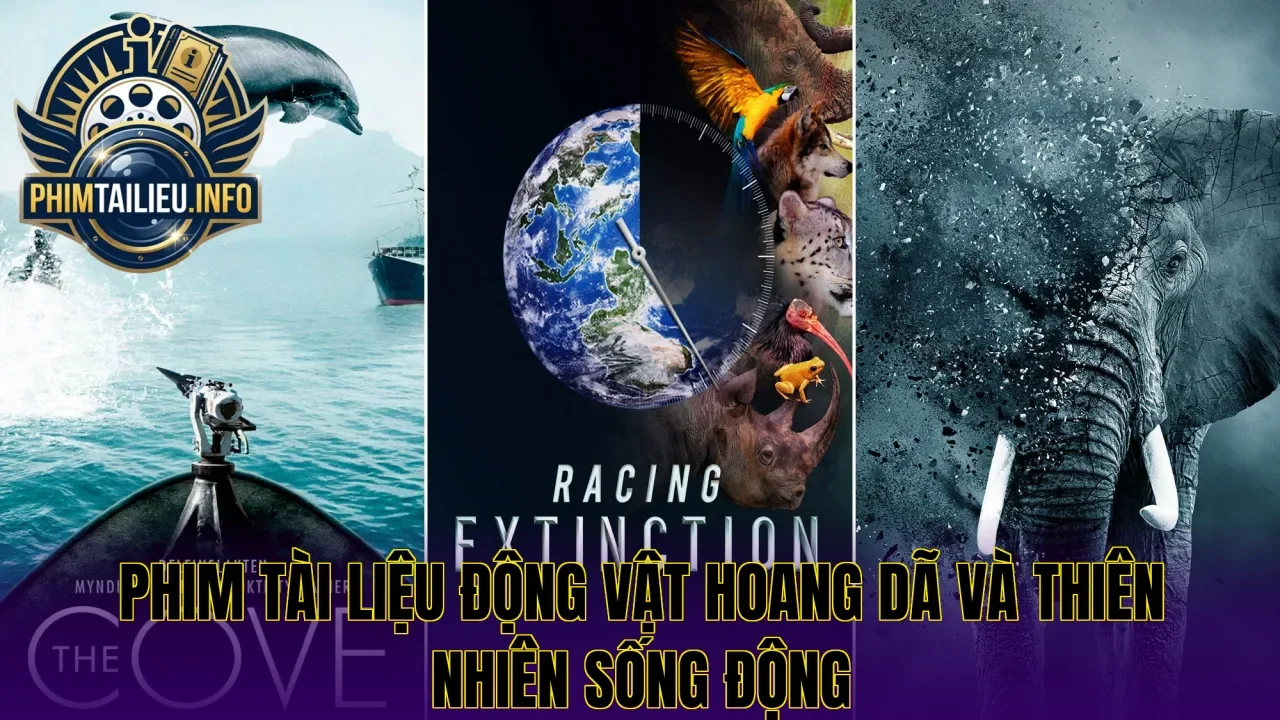 Phim tài liệu động vật hoang dã và thiên nhiên sống động