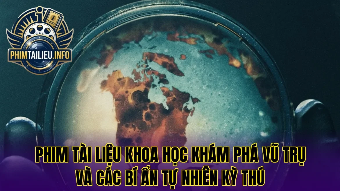 Phim tài liệu khoa học khám phá vũ trụ và các bí ẩn tự nhiên kỳ thú