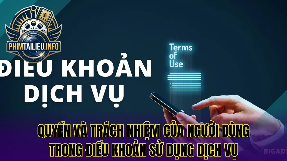 Quyền và trách nhiệm của người dùng trong điều khoản sử dụng dịch vụ