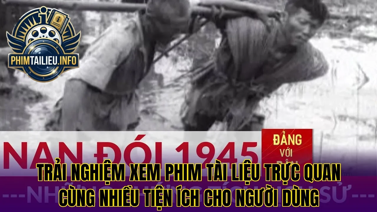 Trải nghiệm xem phim tài liệu trực quan cùng nhiều tiện ích cho người dùng