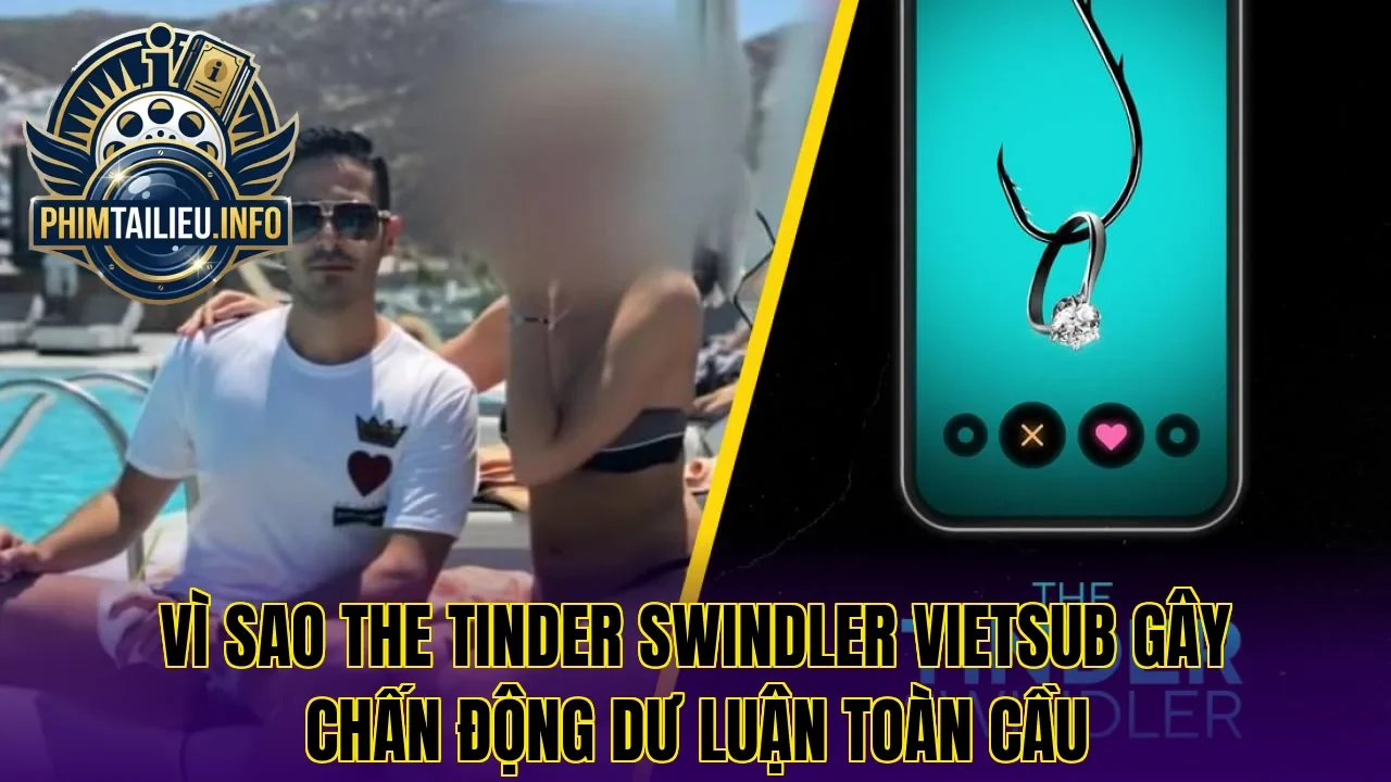 Vì sao The Tinder Swindler vietsub gây chấn động dư luận toàn cầu